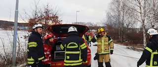 Död person påträffad efter villabrand i Stallarholmen