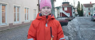 Charlie, 8: "Man ska vara snäll på Alla hjärtans dag"