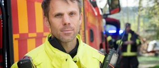 Brand i bastu – rökdykare gick in i källare