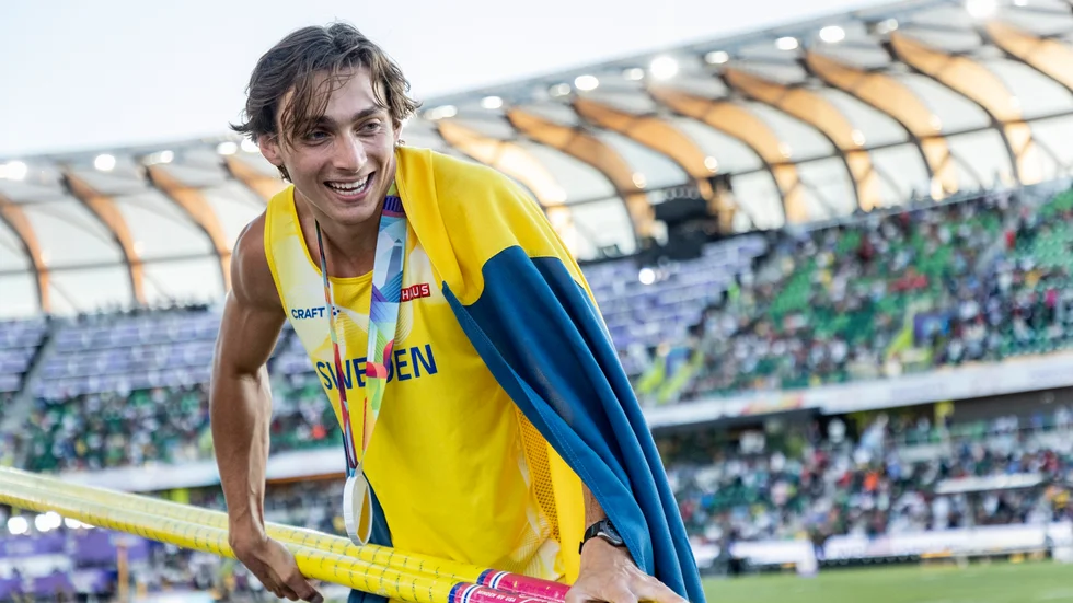 Armand Duplantis är det största svenska guldhoppet i friidrotts-EM i München. Arkivbild.