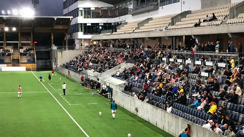 1457 åskådare är ett nytt publikrekord för Uppsala fotboll.