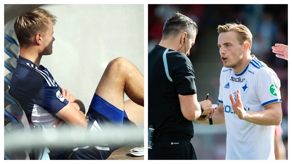 Andri Gudjohnsen och Jacob Ortmark.