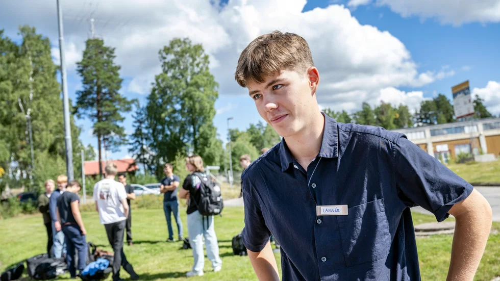 Theodor Linnér känner sig inte orolig över det förändrade omvärldsläget.