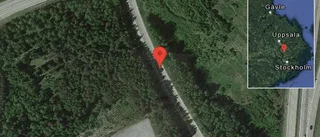 Stopp på E4 på grund av en trafikolycka