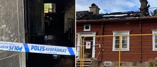 Kyrklokalen stod i lågor dukad för bröllopsfest – men kan byggnaden räddas?