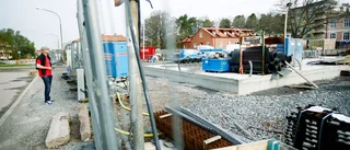 Felaktigt placerad betongplatta måste rivas och byggas om