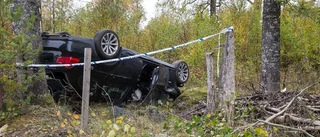 En till sjukhus efter olycka