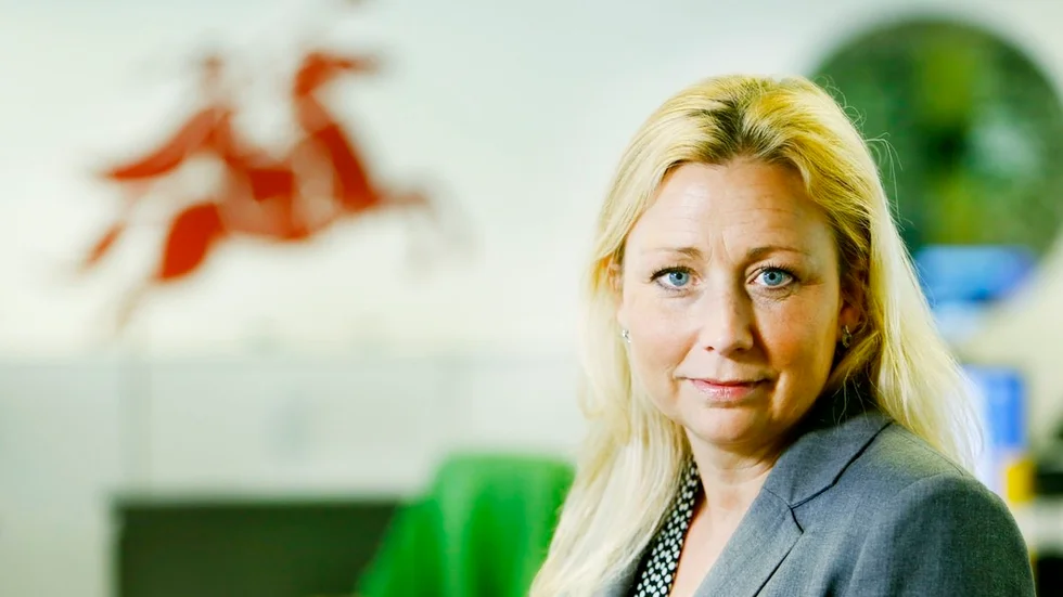 Eva Burman, chefredaktör och ansvarig utgivare på Eskilstuna-Kuriren.