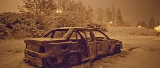Flyktbilen från guldrånet hittad