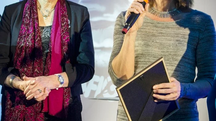 Juryns hederspris gick till Flens Armfighters, prisutdelare var Monica Falk som gav priset till Ann Johansson.