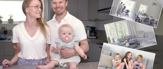 Två nybyggen på kort tid – barnfamiljen bytte Hällbacken mot Dalbo: "Vi kunde inte tacka nej"