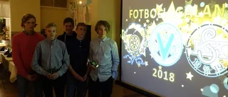 De prisades under Lilla fotbollsgalan