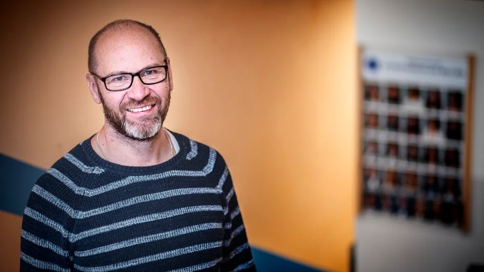 Rektor Stephan Eriksson är tacksam över att ingen kom till skada.