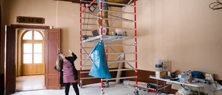 Takmålningarna på Säfstaholms slott får nytt liv