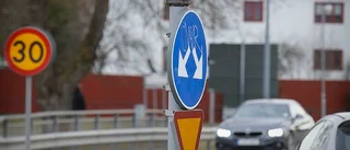 Trafikljuset i Torshälla utgör en trafikfara