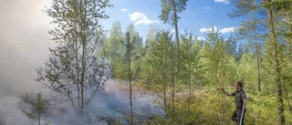 Brandmännen sätter sin hälsa på spel