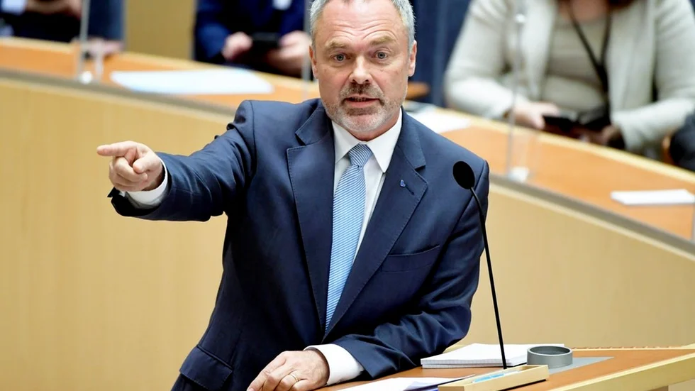 Jan Björklund, Liberalernas partiledare.