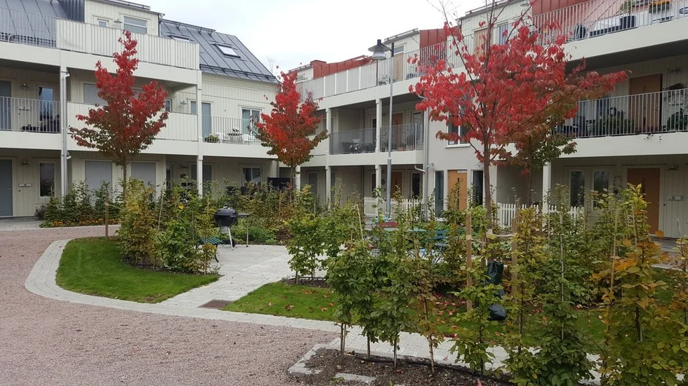 Så här ser det ut i delar av Stadsparken, som tilldelas årets sörmländska arkitekturpris.