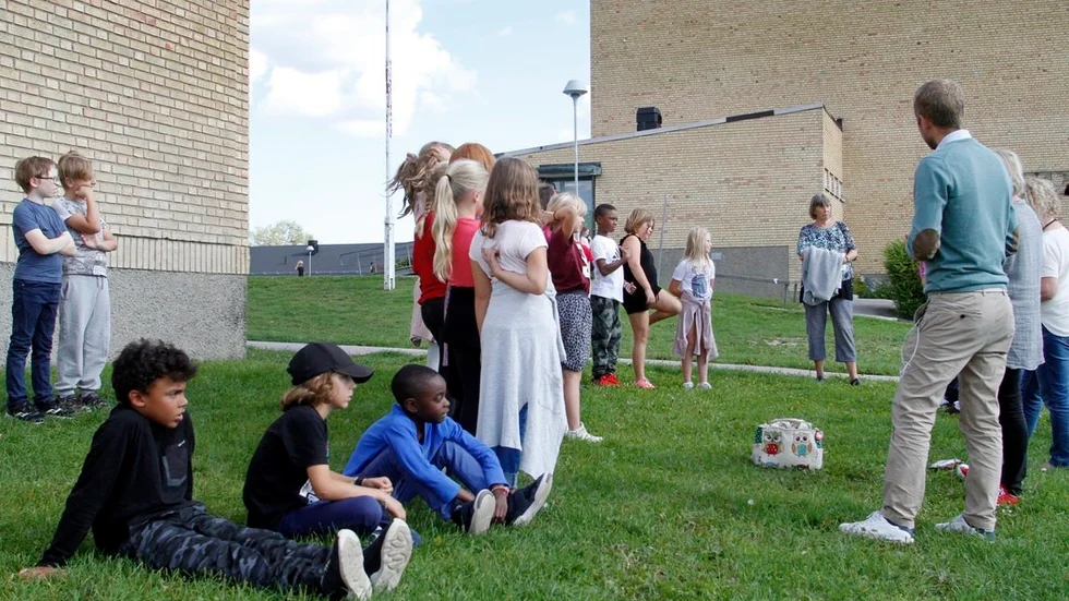 Planen är att den så kallade Strängnäskartan ska uppdateras under hösten, med bra ställen för barn. Eleverna från årskurs 3 och 4 på Åkerskolan hjälpte till med underlaget under måndagen.