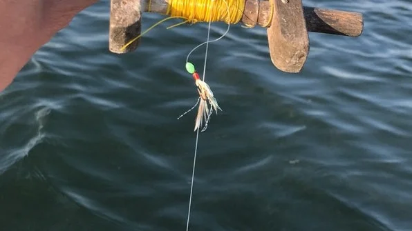 Strömmingshäckla är billigt och fisket efter strömming är kul även för de mindre barnen. Ta bort några krokar om barnen har svårt för att hantera alla krokar. Är strömmingen "inne" kommer de få fisk även med bara en krok på reven.