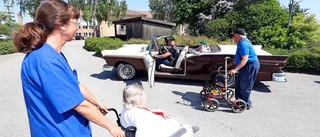 Mullrande seniorragg med picknick