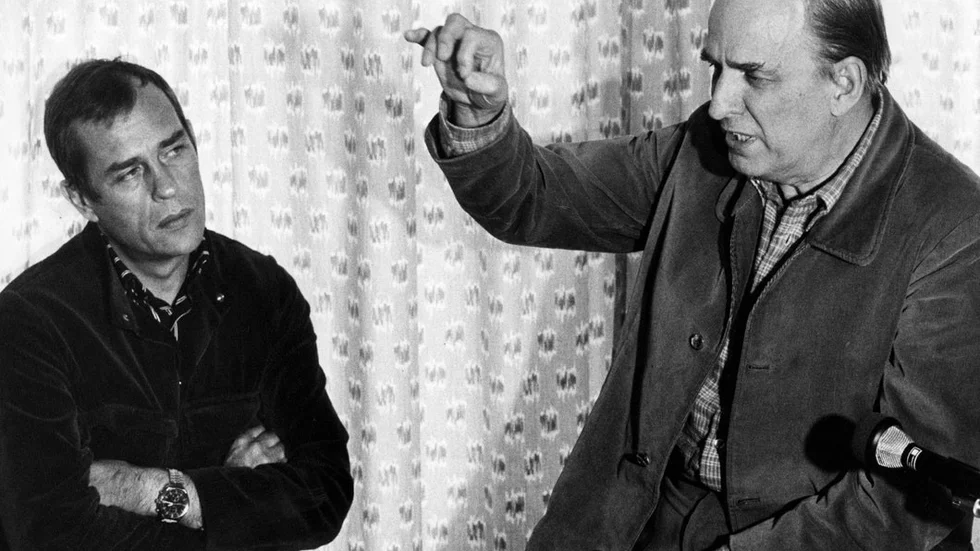 "Jag kommer inte ihåg när mina barn är födda", sa Ingmar Bergman i en intervju med Jörn Donner som finns att se på Youtube. Bilden är dagen vid ett annat tillfälle. Foto: Jan Collsiöö