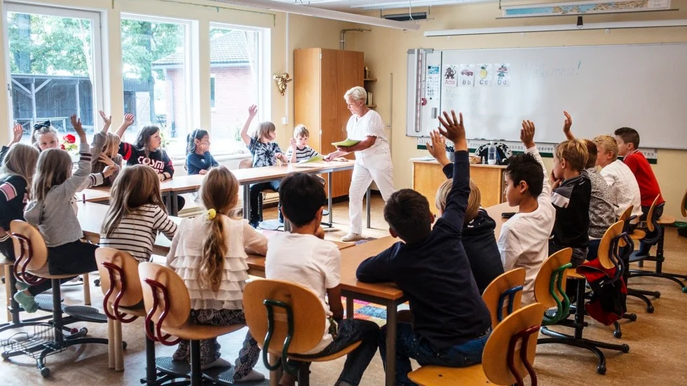 John-Erik Nyman anser att Katrineholms kommun borde agera ”på det sätt som eliten gör och inte nöja sig med liret i gärdsgårdsserien” när det handlar om skola och utbildning. FOTO:  TT