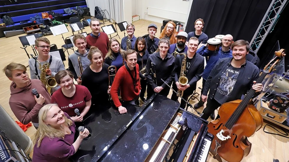RUM Big band består av talangfulla killar och tjejer från hela Sörmland.