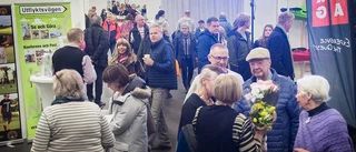 Fallskärmshopp stack ut på mässa