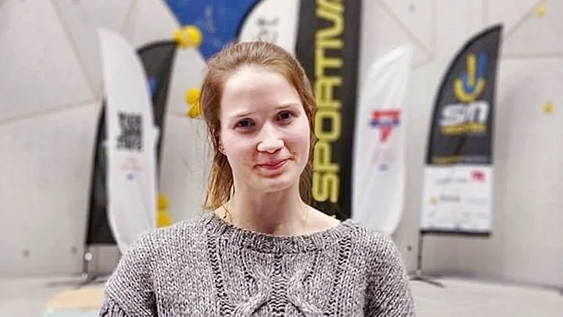 Katrin Amann från Eskilstuna fick till en fullträff i SM-tävlingen i Skellefteå.