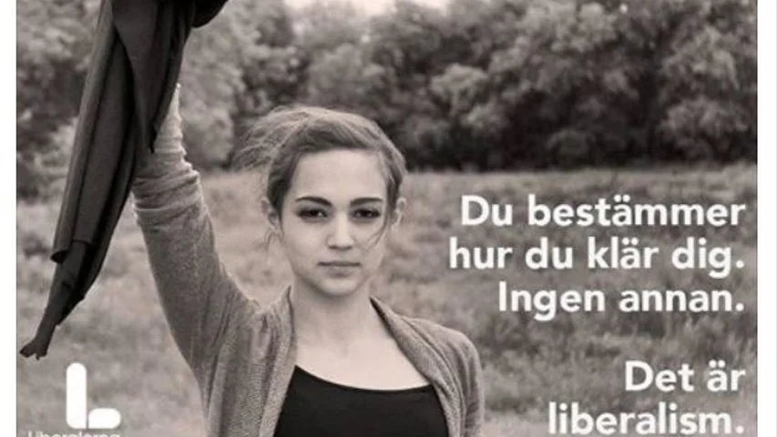 Skärmdump som visar inlägget som vållat debatt.