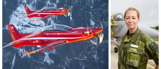 Har du sett röda flygplan över Västervik? Det har sin förklaring