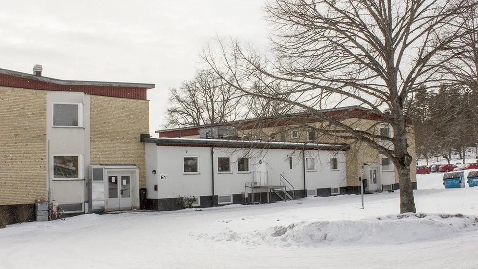 Branden bröt ut i en av Migrationsverkets byggnader som används som asylboende.