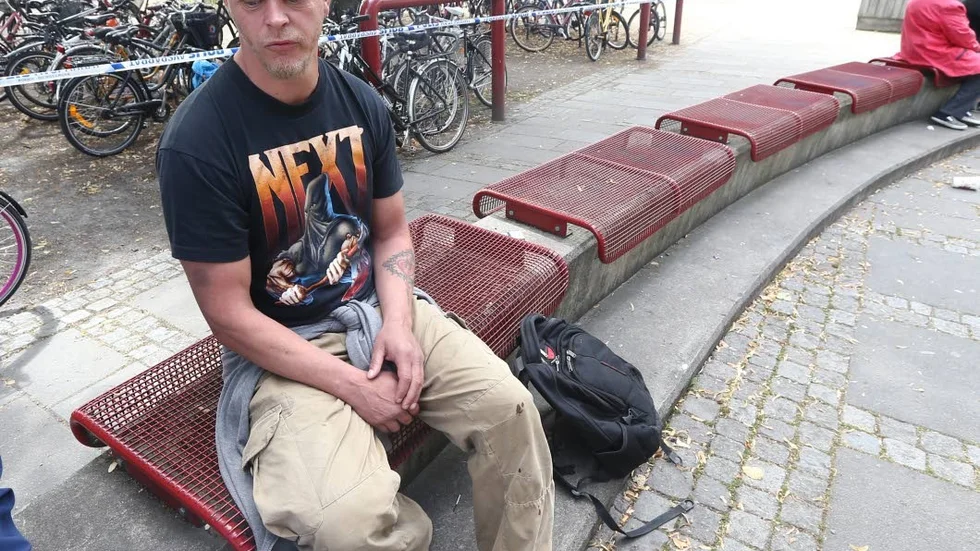 Eddie Aronsson–Rosengren var en av de som bevittnade den misstänkte gärningsmannens framfart på Drottninggatan.