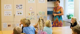 Pirrig förväntan första skoldagen