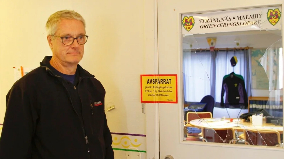 Dag Sundin hade lätt att hålla sig för skratt efter helgens inbrott på SMOL-gården.