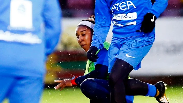 18-åriga Loreta Kullashi ser fram mot årets säsong med United som sparkar i gång med en träningsmatch mot Hammarby på söndag.