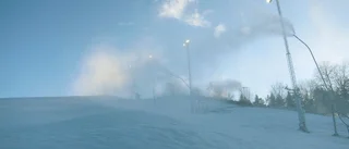 Snöproduktionen i full gång