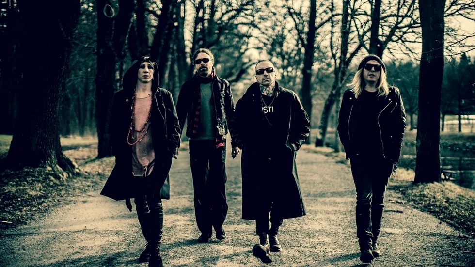 Backyard Babies är tillbaka och kommer till Rejmyre. Pressbild.
