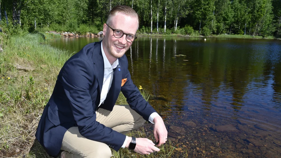 Andreas Löwenhöök (M), oppositionsråd i Skellefteå.