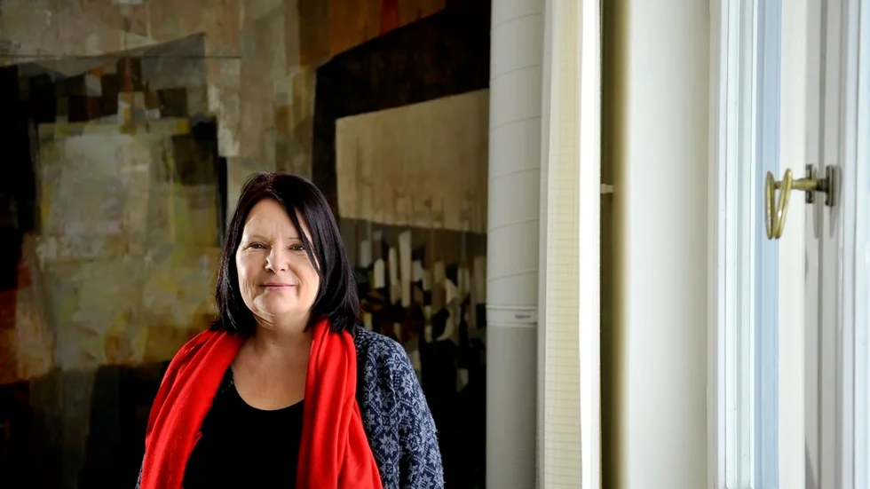 Lotta Johnsson Fornarve (V) under perioden som kultur- och fritidsnämndens ordförande.