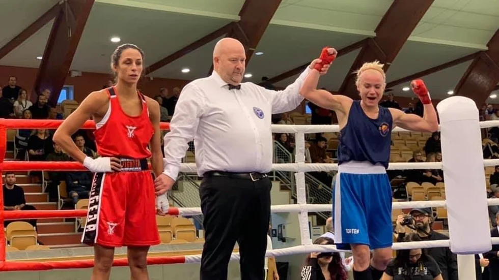 Lina Karlsson tog guld i sitt första SM.
