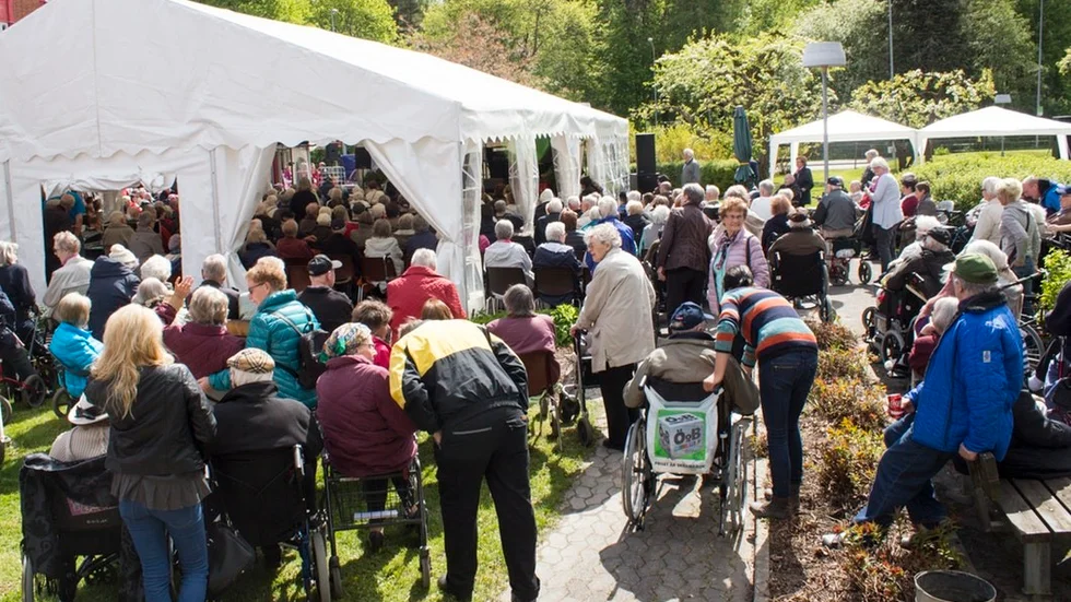 Festival för mogna har ända från början varit ett mycket välbesökt arrangemang.