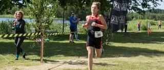 Slitsamt, men kul med barntriathlon