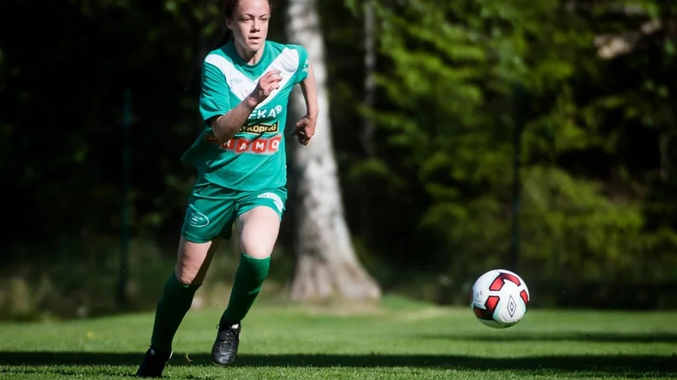 Amanda Ceder var bäst på planen, enligt IK Tun-ledaren Björn Carlsson.
