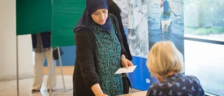 Souhia röstar för första gången i sitt liv