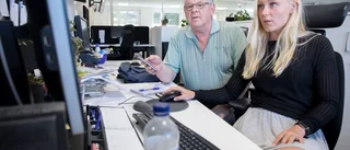 Hon coachar morfar i den journalistiska comebacken