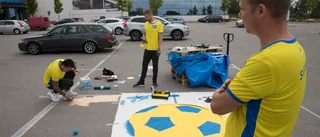 Janne-rutan på plats lagom till VM-avspark