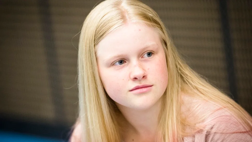 Annika Källman har spelat basket i fyra år. Den sista dagen på Bärlin Basketball Camp missade hon eftersom hon då skulle vara ledare på ett orienteringsläger.