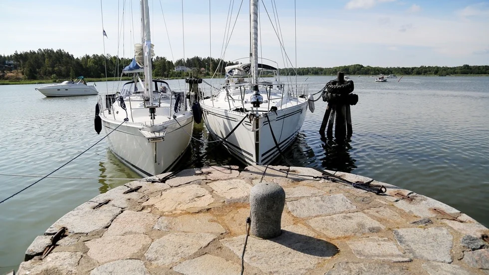 Närheten till havet präglar Trosa, särskilt om sommaren.